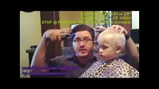 BASIC BOYS HAIRCUT drycut w/ clippers & scissors