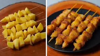 Aloo Tikka Recipe | Potato Tikka | Potato Snacks Recipes Easy Quick recipe