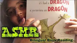 ASMR Bilingual Book Reading|Tapping & Page Flipping|Soft Spoken