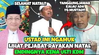 Another Uproar!! This Ustad Calls the Minister of Religion an Infidel for Celebrating Christmas!!