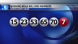 Winning Mega Millions numbers announced
