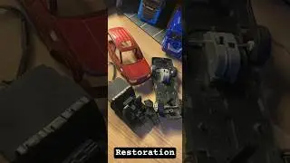 Restoring a Metal Model Range Rover | Mini Car Restoration from Scrap #restoration #craft #shorts