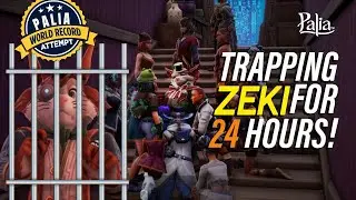 PALIA WORLD RECORD 🎇🎉 | We kept Zeki Underground for 24 hours!! 😨