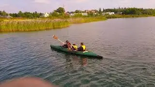 Faltboote im Einsatz