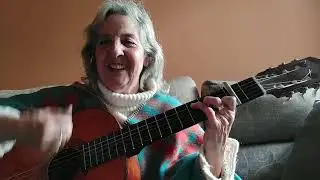 Agradecida con Dios (guitarra)