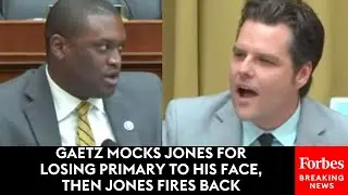 Shocking Moment: Matt Gaetz Mocks Mondaire Jones For Losing His Primary, Jones Fires Back