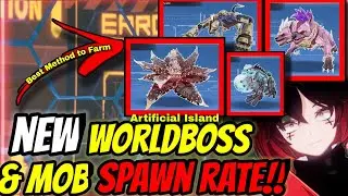 Tower of Fantasy NEW WORLD BOSS SPAWN RATE!!! Artificial Island SPAWN!!