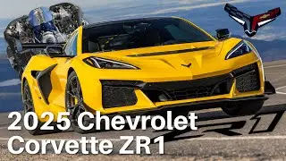 Corvette ZR1 2025 года: американский король горы с двигателем Twin Turbo мощностью 1064 л.с.