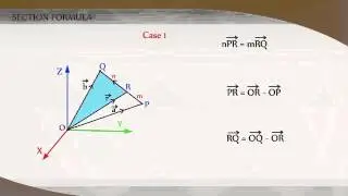 10-5-3 Vectors - Section Formula
