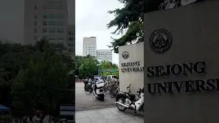 Beauty of Sejong University with This kind of Weather #university #beauty #education #korean #bts