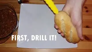 Hotdogger Hot Dog Bun Driller