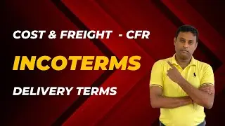 CFR Incoterms in sinhala