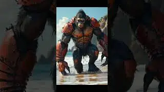 Hybrid animal || EVOLUTION || Crocodile || anaconda || gorilla || crab