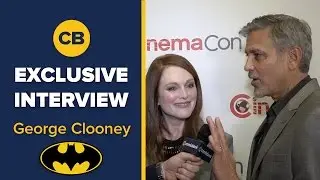 EXCLUSIVE: George Clooney Says He Killed The Batman- CinemaCon Interview