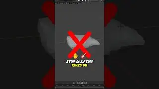 The FASTEST Way to Create Realistic Rocks in Blender 2025