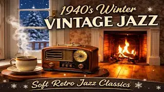 1940&rsquo;s Winter Vintage Jazz &ndash; Soft Retro Jazz Classics ❄️
