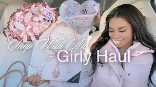 MUST SEE Girly Haul | Shop With me 🎀 Love Shack Fancy, Target & More