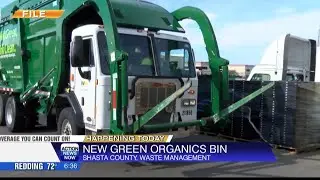 Residents in Shasta County to begin receiving new green organics bin for compostable materials