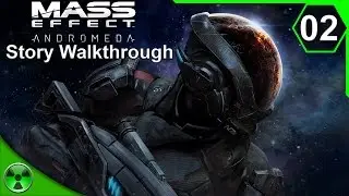 Mass Effect Andromeda Story Campaign Walkthrough | Arrival on the Nexus Part 02 on PS4 Pro
