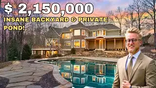 This 10,000+ SF Estate Has EVERYTHING &ndash; Pool, Pond, & a 6-Car Garage! | Ball Ground, GA
