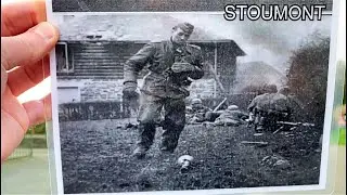 Stoumont - Belgium - SS / Fallschirmjager / Panther - Then & Now - October 24