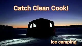 We caught 25 Crappie in ONE night! Catch Clean Cook up north.