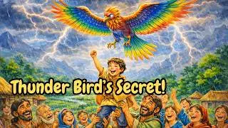 Arabian Nights Story &ndash; The Thunderbird 🐦 | Level-1 English Story for Beginners
