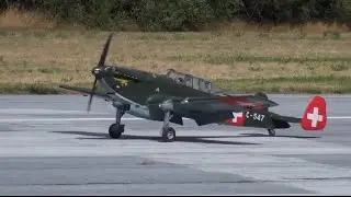 RC Scale Airplane Swiss Air Force EKW C-36 Swiss multi purpose combat aircraft