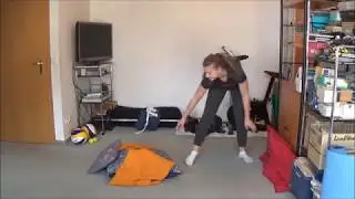 Volleyball Angriffstraining#1@home | volleyball spike training#1@home