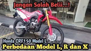 Honda CRF150 L : Perbedaan CRF L, CRF R dan CRF X || Beda Fungsi ??