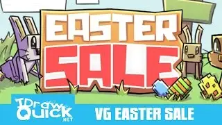 Virtual Gladiators Easter Sale (IDrawQuick Minecraft Speed Art)