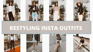 RESTYLING INSTAGRAM INSPIRED OUTFITS. Pepamack. Emma Hill. Mariecher | live&wear NEAT