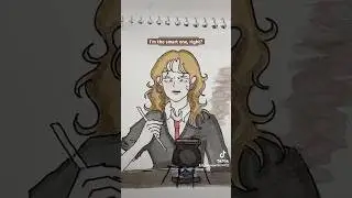 During the potion class🧪 #harrypotter #halfbloodprince #hermionegranger #felixfelicis #liquid #luck