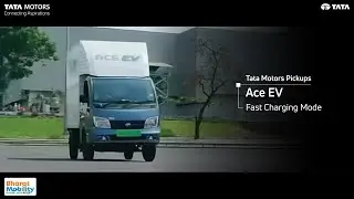 Tata Motors Ace EV with fast charging mode | Bharat Mobility Global Expo 2024