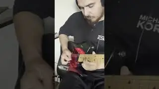 New song, Silent, Confident. All custom DSP distortion. Watch on my main channel! #guitarsolo #rock