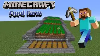 Automatic Food Farm || Minecraft Gameplay