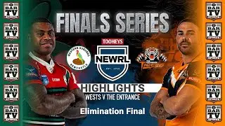 2025 NEWRL Elimination Final highlights Western Suburbs v The Entrance