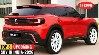 🇮🇳TOP 8 UPCOMING SUV IN INDIA-2026 | PRICE, LAUNCH AND FEATURES