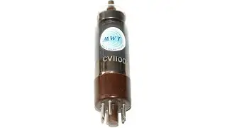 Unboxing A MWT Marconi KTW61 CV1100 Pentode Vacuum Tube #UnboxingVintageElectronicComponents