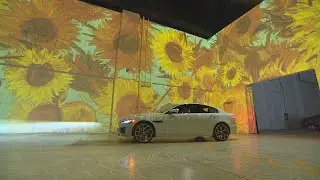 Toronto's drive-in van Gogh exhibition in 360&deg;