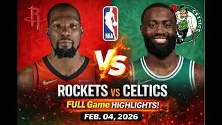 Rockets vs Celtics | FULL Game Highlights | Feb 04. 2026 | NBA