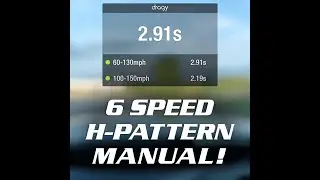 6 Speed H Pattern Twin Turbo Viper, 2.91 60-130!