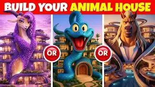 Would You Rather - Build Your Animal Fantasy Dream Home 🏠✨🐾🌈🎮 Rubbi Quiz