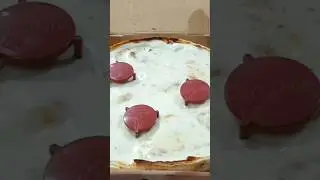malai munch Red sauce Malai paratha #challenge #asmr #eatingsounds #pizza #food