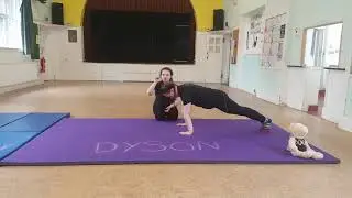 Living room gymnastics - New arm conditioning set explained & 1 repetition