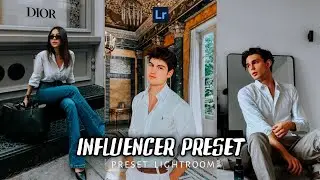 Influencer Aesthetic Lightroom Preset ~ Dark Moody Lightroom Mobile Tutorial ~ Free Preset
