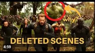 5 Deleted Endgame Scenes Marvel Didn&rsquo;t Want You to!!
