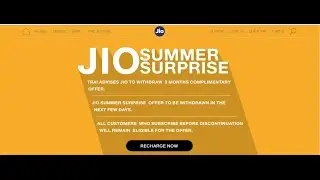 JIO Summer offer