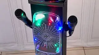 Starion KS877-B Bluetooth / CD+G Pedestal Karaoke Machine