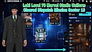 Loki Level 70 Marvel Studio Uniform Cleared Dispatch Mission Sector 13 - Marvel Future Fight